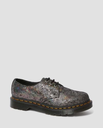 Tenis Oxford Dr Martens 1461 Metallic Cuero Para Mujer DR6133X